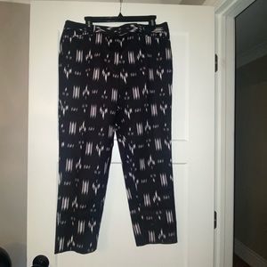 WHBM WHITE HOUSE BLACK MARKET SLIM ANKLE CROPPED PANTS SIZE 12R